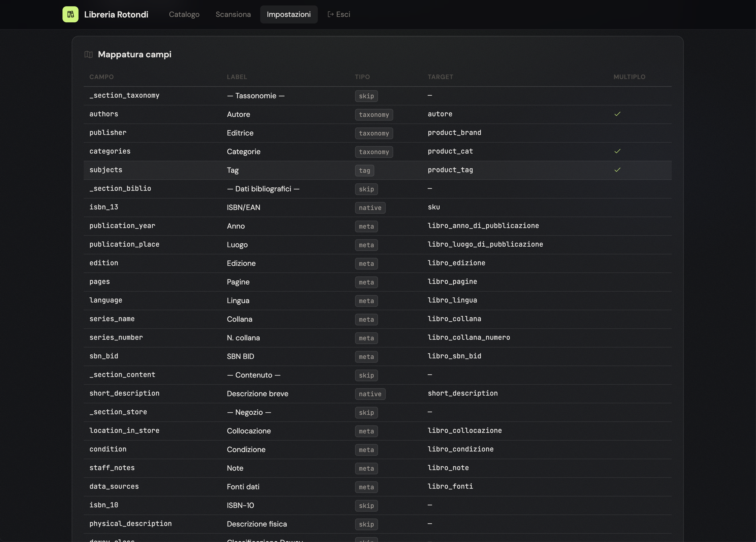 Multi-Store, Profile-Driven